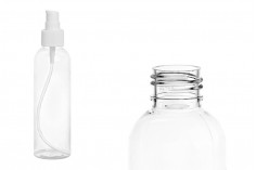 Plastična PET flašica 200mL za kreme sa pumpicom i zatvaračem - 12 kom